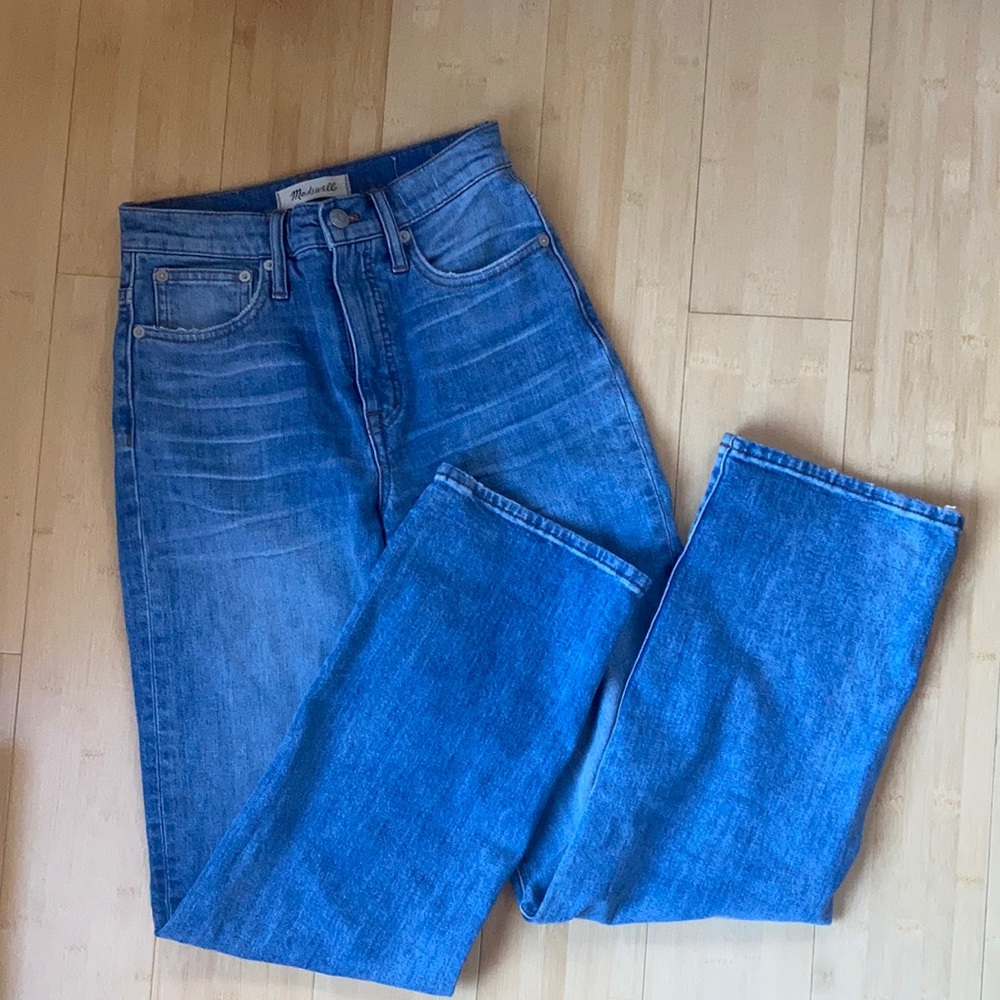 Madewell Slim Wide-Leg Full-Length Jeans